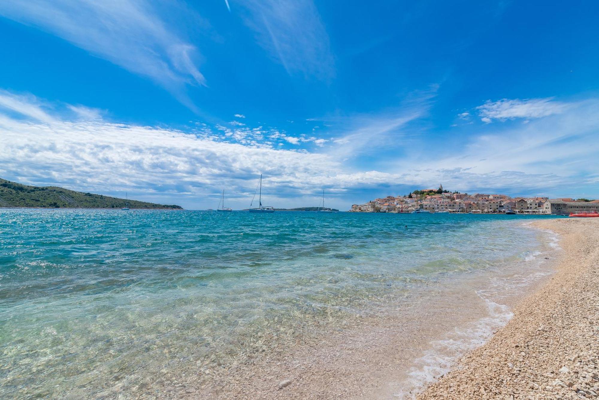 Beachfront Apartments Villa Sisa Primošten Kültér fotó